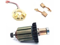 Juego De 4 Portaescobillas De Carbón Cb 440 Y Escobillas Para Herramientas Df458d, Dhp458, Ddf458z Y Bhp458.
