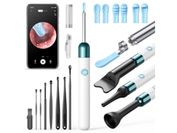 Kit Inteligente De Limpieza De Oídos Con Cámara De Alta Definición, Incluye 17 Accesorios Y Una Luz Led, Compacto Y Listo Para Usar De Inmed