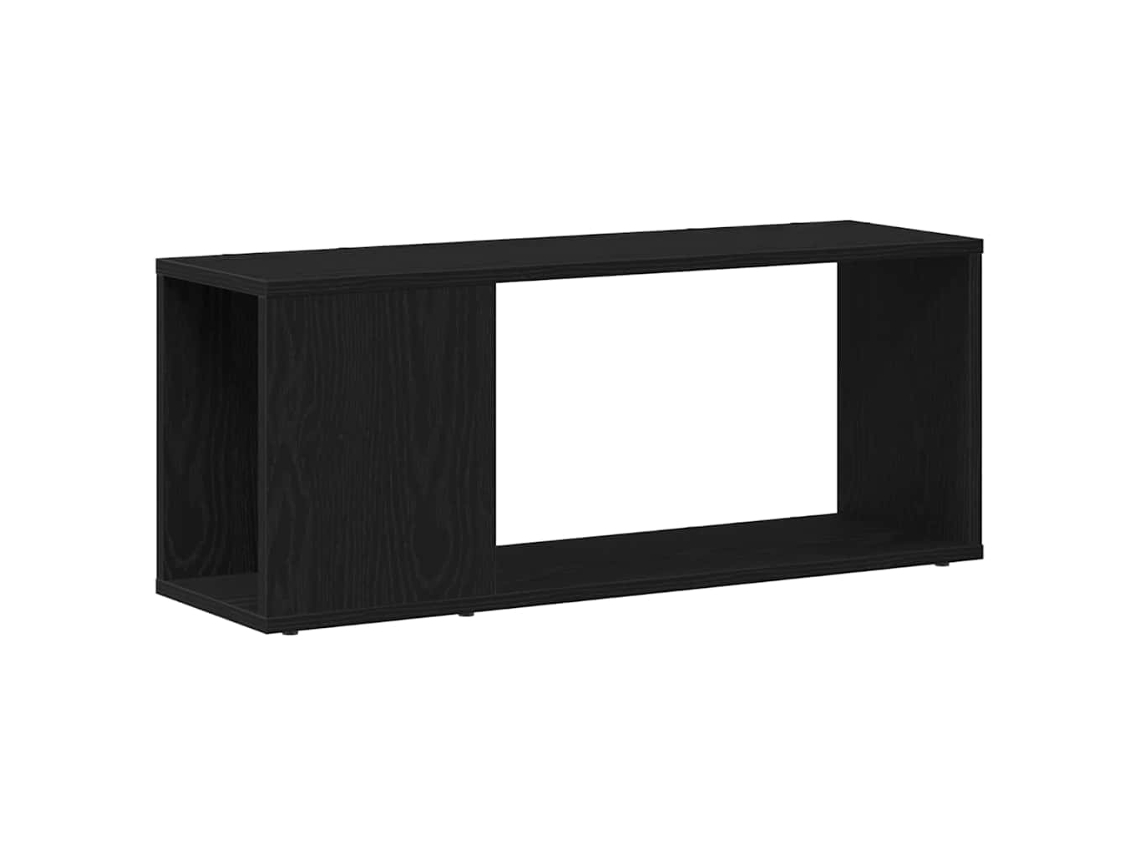 Mueble para TV | Mueble para TV | Mueble para TV de roble negro de 80 x 24 x 32 cm