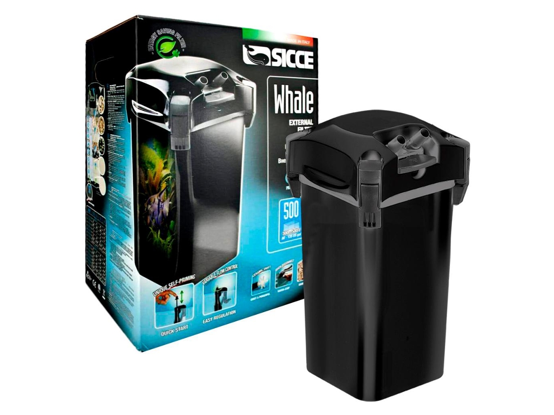 Filtro Exterior Whale 500 (c/ Easy Start) 1.300 L/h