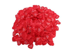 500 Piezas De Confeti De Corazones De Espuma De 3 Cm Para Decoración Romántica De Bodas Y Aniversarios.