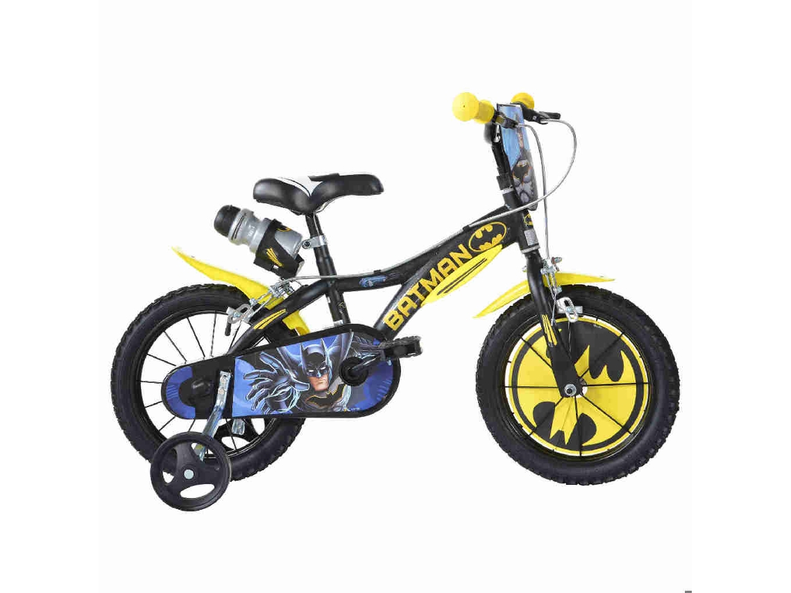 Bicicleta BATMAN Negro (Edad Minima: 5 años - 16'')