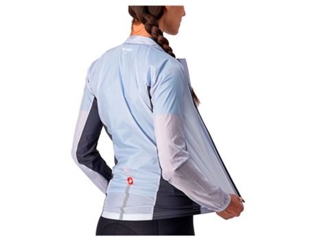 Casacos CASTELLI Casaco Squadra Stretch Prateado M Mulher