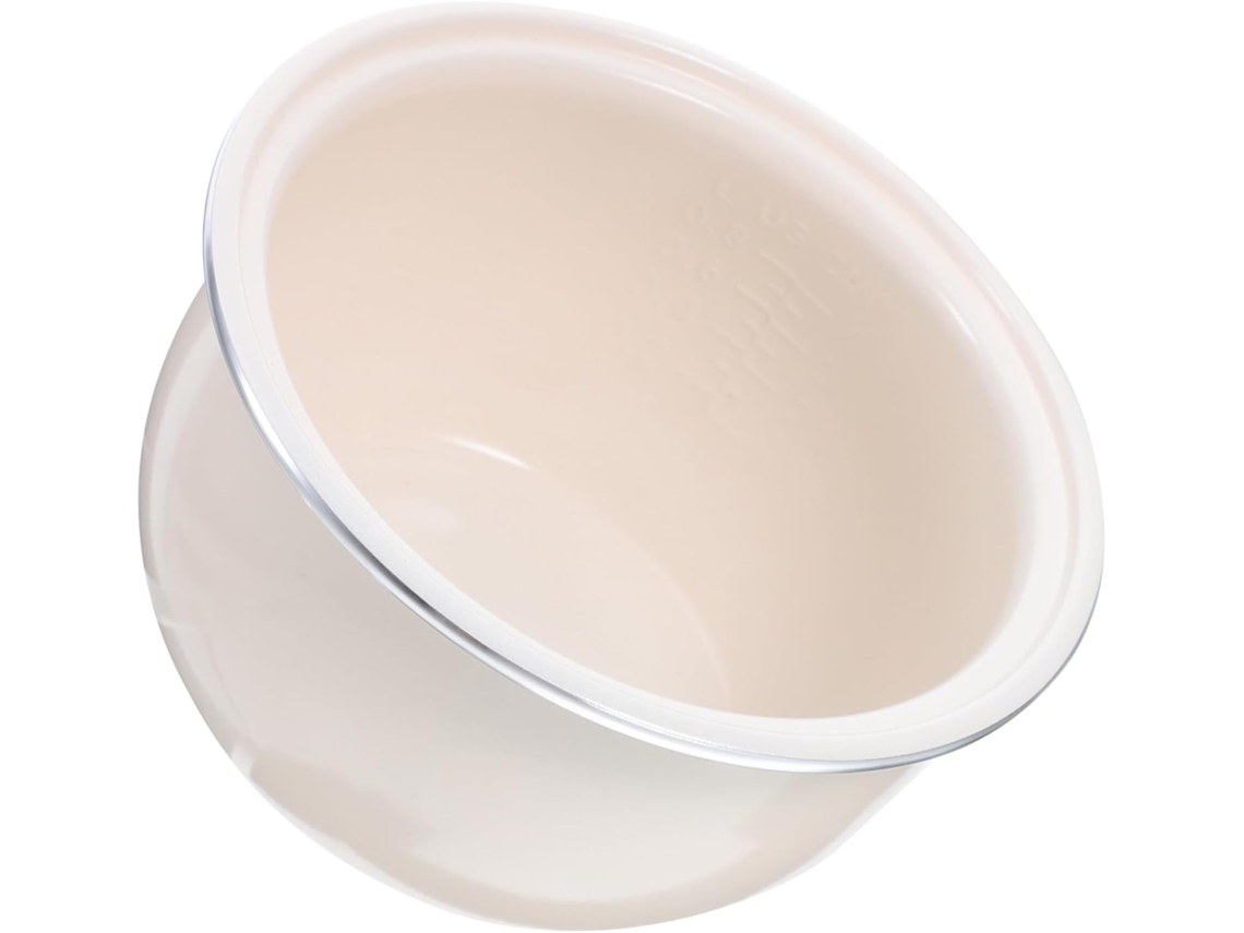 Revestimiento interior de acero inoxidable para olla arrocera con revestimiento de esmalte cerámico. Pieza de repuesto para olla arrocera Gokoco.