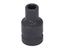 Destornillador cuadrado M12, acero Cr-Moli, accionamiento de 1/2 pulgada con resorte para llaves eléctricas, neumáticas y manuales