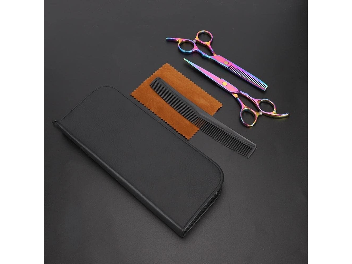 Tijeras De Peluquería Profesionales De Acero Inoxidable De 6 Pulgadas, Para Uso En Salones Y En El Hogar - Color