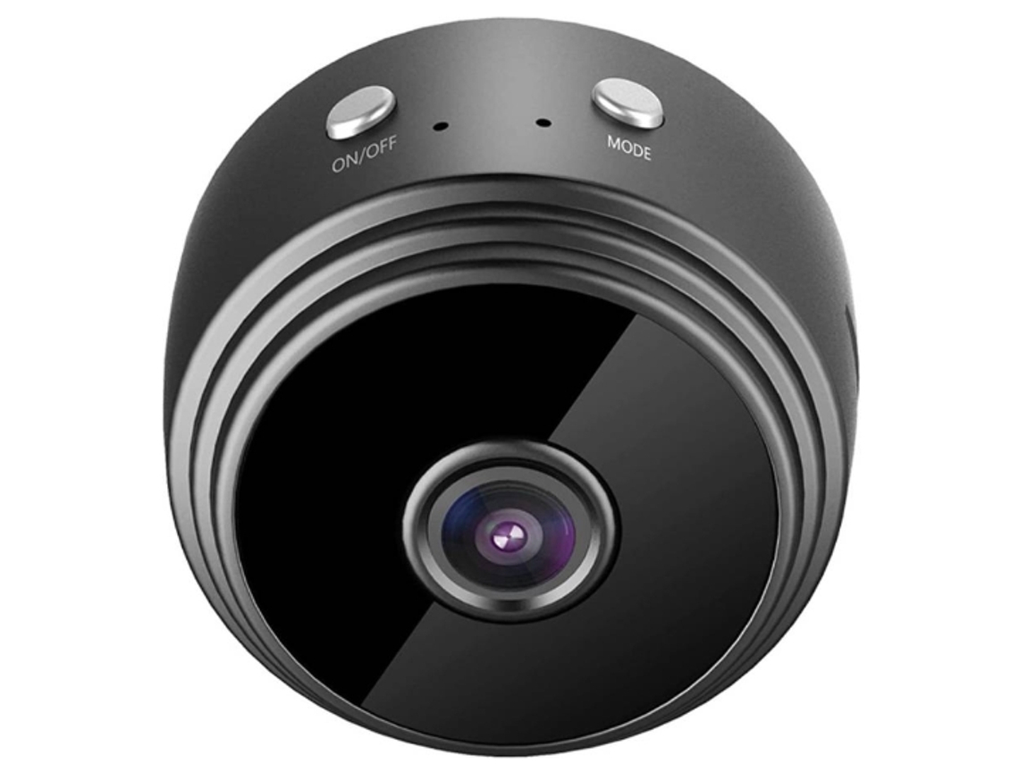 Mini Camara Espía 1080P Hd Wifi Detección de Movimiento Inalámbrica con Visión Nocturnanegro YEMAESRE