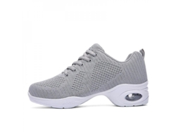 2026-zapatos Deportivos Para Mujer Slip-on Transpirables Antideslizantes Para Bailar Y Correr 2g1902 Sxb 37 Gris