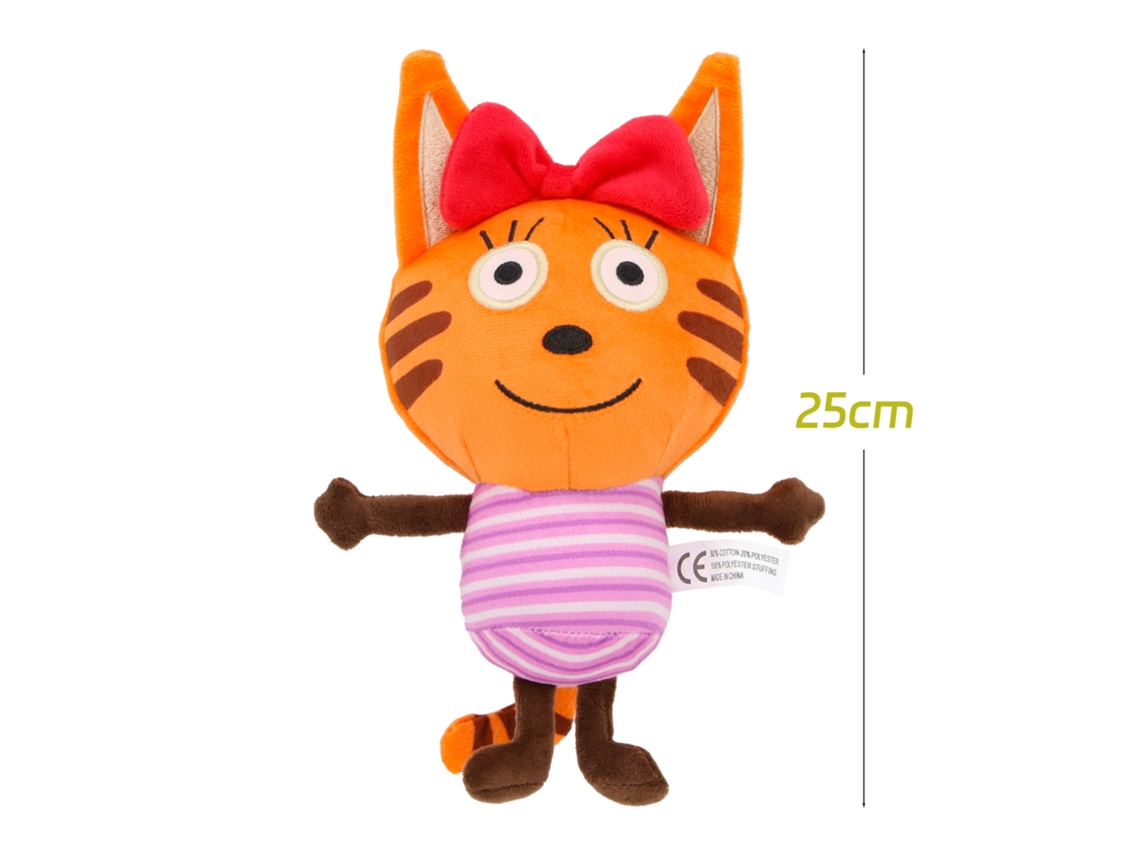 Muñeca de café gatito, juegos de anime, muñeca de valla, juguetes de peluche para niños durmiendo