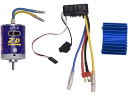 Kit Regulador De 45 A Con Escobillas Y 540 V De Gran Durabilidad Para Camión Rc Truggy 1/10 (azul)