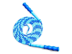 HYMNORA Cuerda de Saltar con Cuentas Ajustable, Ideal para Adultos y Niños, Cuerda Veloz sin Enredos para Boxeo, Ejercicio y Pérdida de Peso