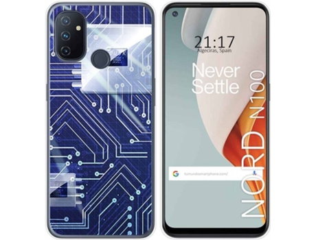 Carcasa OnePlus Nord N100 TUMUNDOSMARTPHONE Circuito Multicolor