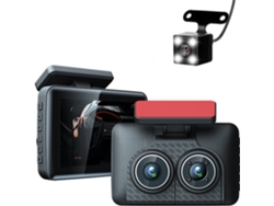 Grabadora Dvr Para Coche De 4 Pulgadas Ips Hd 1080p, Cámara De Salpicadero Con Visión Nocturna Infrarroja Y Gran Angular.