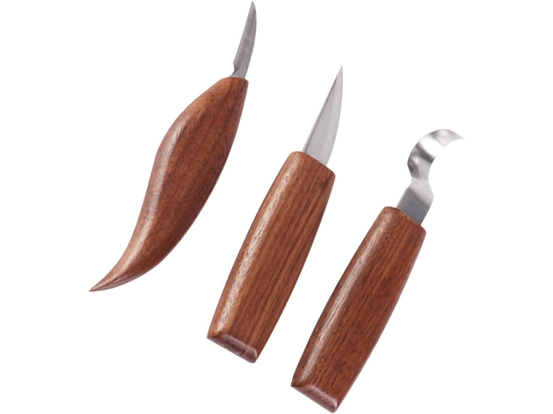 Juego De Cuchillos Carpintería Para Tallar Suaves Resistentes Que