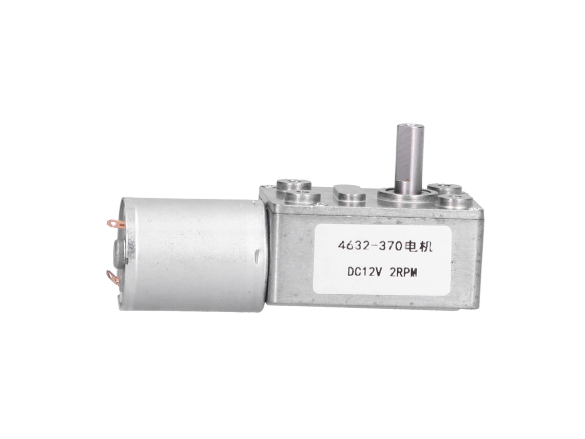 Motorreductor De Cc De 12 V, Reducción De Velocidad De 2 Rpm, Equipo Industrial 4632-370