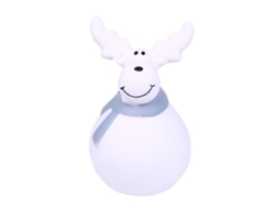 Peluche De Alce De Crecimiento Lento Con Bufanda Blanca, Suave Al Tacto Para Aliviar El Estrés.