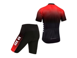 Conjunto De Ropa De Ciclismo Para Hombre Con Maillot Y Culotte Con Espuma De Gel 4d Transpirable Y De Secado Rápido - Verano
