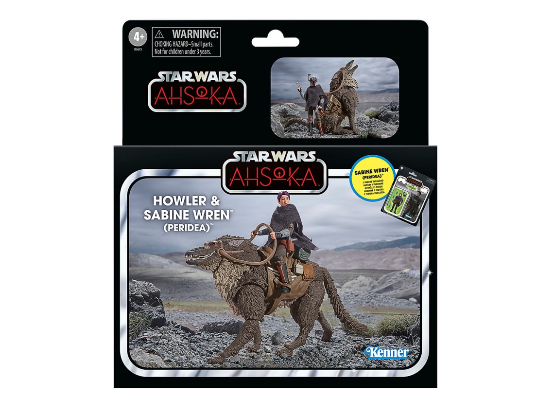 Figura de Ahsoka Howler Sabine Wren de Star Wars 9,5 cm Hasbro