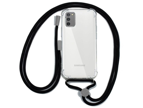 Funda COOL para Samsung A037 Galaxy A03S cordón Negro