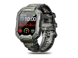 Smartwatch YIZHOOD TE186 (Android e IOS - Verde)