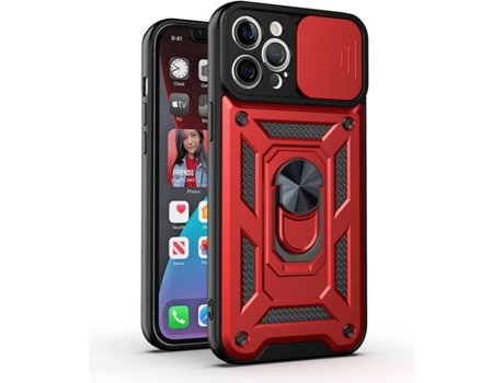 Carcasa iPhone 12 Mini LOVEBABYLY Rojo