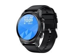 Reloj inteligente E400 con pantalla redonda de 1,39 pulgadas y correa de TPU para bicicleta eléctrica (negro)