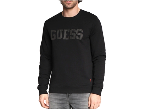 Camiseta para Hombre GUESS JEANS (M - Negro)