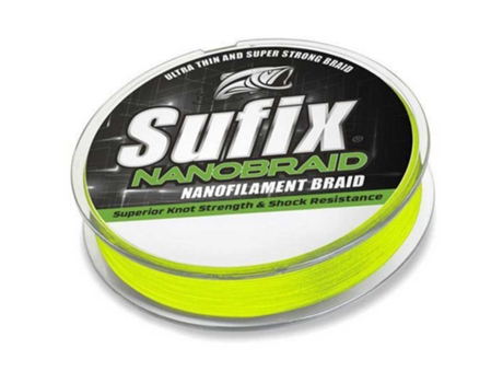 Linha Trançada Nanobraid 100 M Amarelo 0.080 Mmsufix
