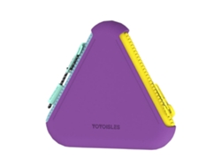 Bolso Almacenamiento Portátil Yoyoisles Air2 Eva Mini Con Diseño De Doble Cremallera, Estuche De Transporte Suave Y A Prueba De Golpes - Morado