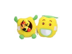 Jinwei-juguete De Sonajero De Peluche Caterpillars Eat Fruit Para Bebé, Juguete De Dentición Y Educación Temprana