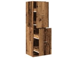 Boticário Mueble de madera antiguo MAISON EXCLUSIVE 40x41x144,5 cm