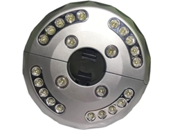 Luz Para Paraguas De Terraza Led, 24+4led Portátil Multifuncional Sin Cable Para Camping Y Exteriores