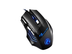 Ratón Gaming KLACK X7 para juegos con cable, 7 botones, ergonómico, óptico