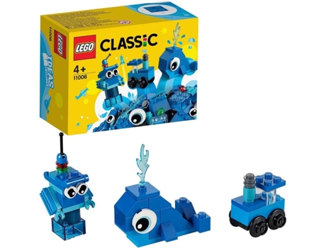 LEGO: Ladrillos criativos azules (Edad Mínima: 4 - 52 piezas)