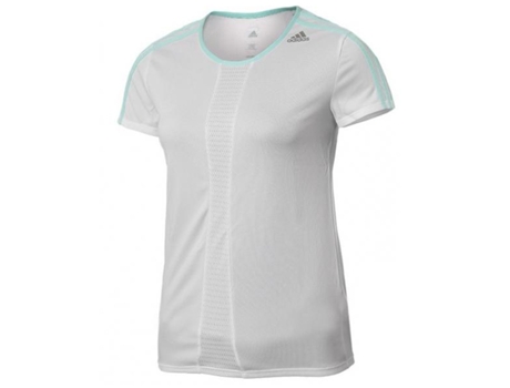 Camiseta de Hombre para Running ADIDAS Tecnología Climalite Blanco