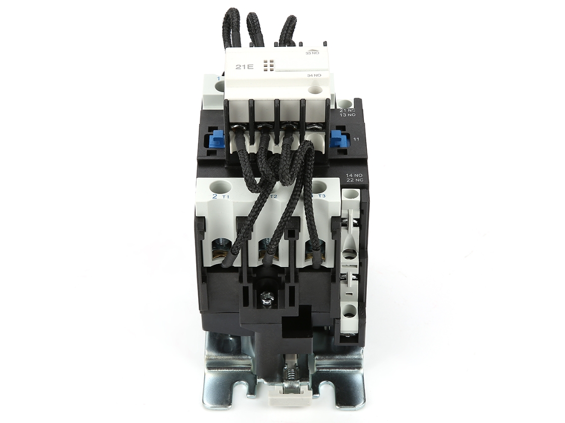 Contactor De Condensador Cj19-63/21 63a 33,3kvar Para Compensación De Potencia De Ca