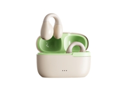YEMAESRE Auriculares Bluetooth de conducción ósea de trabajo Beige