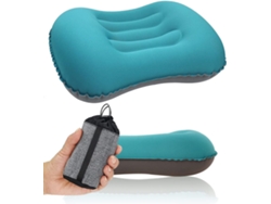 Almohada para dormir Kofihety ultraligera compacta viajes viscoelástico (18x10x10cm)