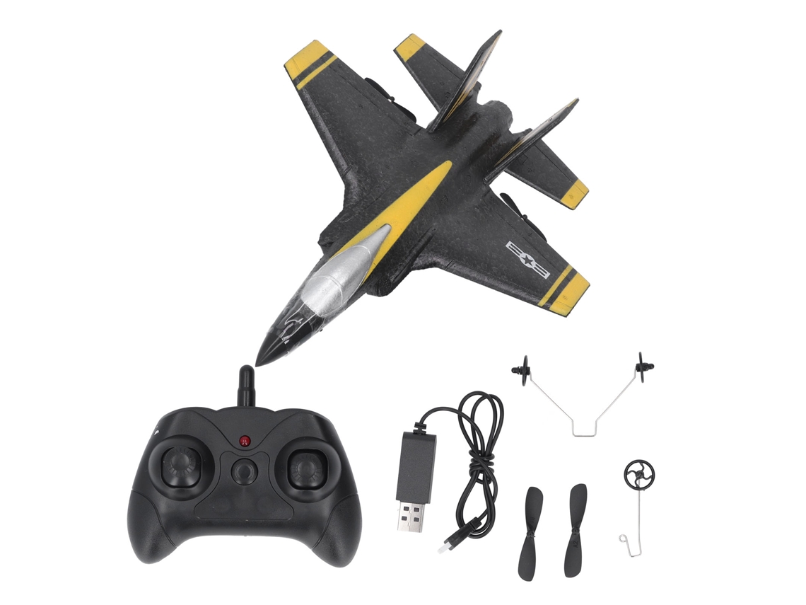 Ats-avión De Control Remoto De Espuma Ala Fija Modelo Eléctrico Juguete Con Apariencia Cool Planeador