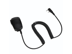 Micrófono de mano con altavoz y conector para auriculares