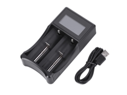 Cargador Portátil De Batería Para Viaje Com Dois Portos, Usb E Tela Inteligente