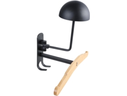 Soporte De Pared Para Casco De Motocicleta Con Gancho Giratorio De 180 Grados.