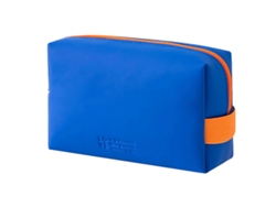 Bolsa de maquillaje de cuero grande, bolsa de aseo con cremallera, organizador de viaje para mujer NEVEANCE