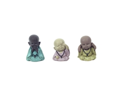 Tierno Budas No veo No Oigo No Hablo Incluye 3 Unidades Figuras Budas Colección Oriental Signes Grimalt BY SIGRIS