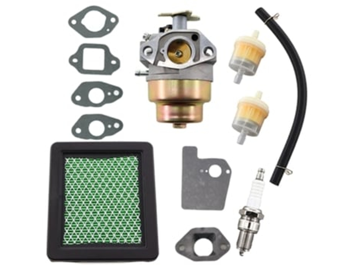 Kit de filtro de aire con carburador y junta para motor Honda Gcv135, Gcv160, Gc135, Gc160, Hrb216, Hrr216, Hrs216, Hrt216, Hrz216. Reemplaza a Cort Panoona.