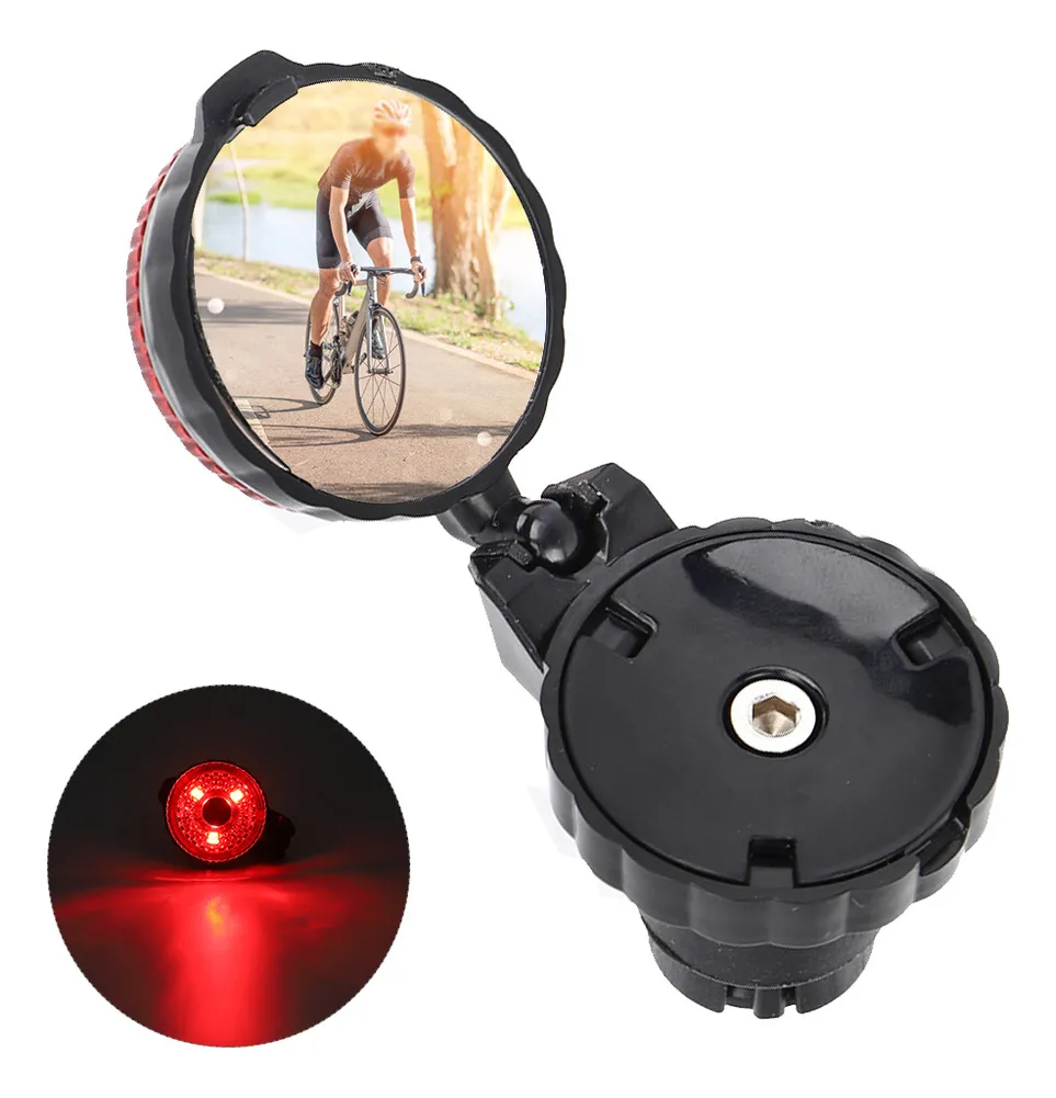 Nuevo enchufe ajustable para espejo retrovisor de bicicleta.
