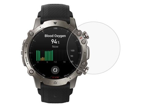 Protector de pantalla de película de vidrio templado para reloj inteligente Amazfit Falcon