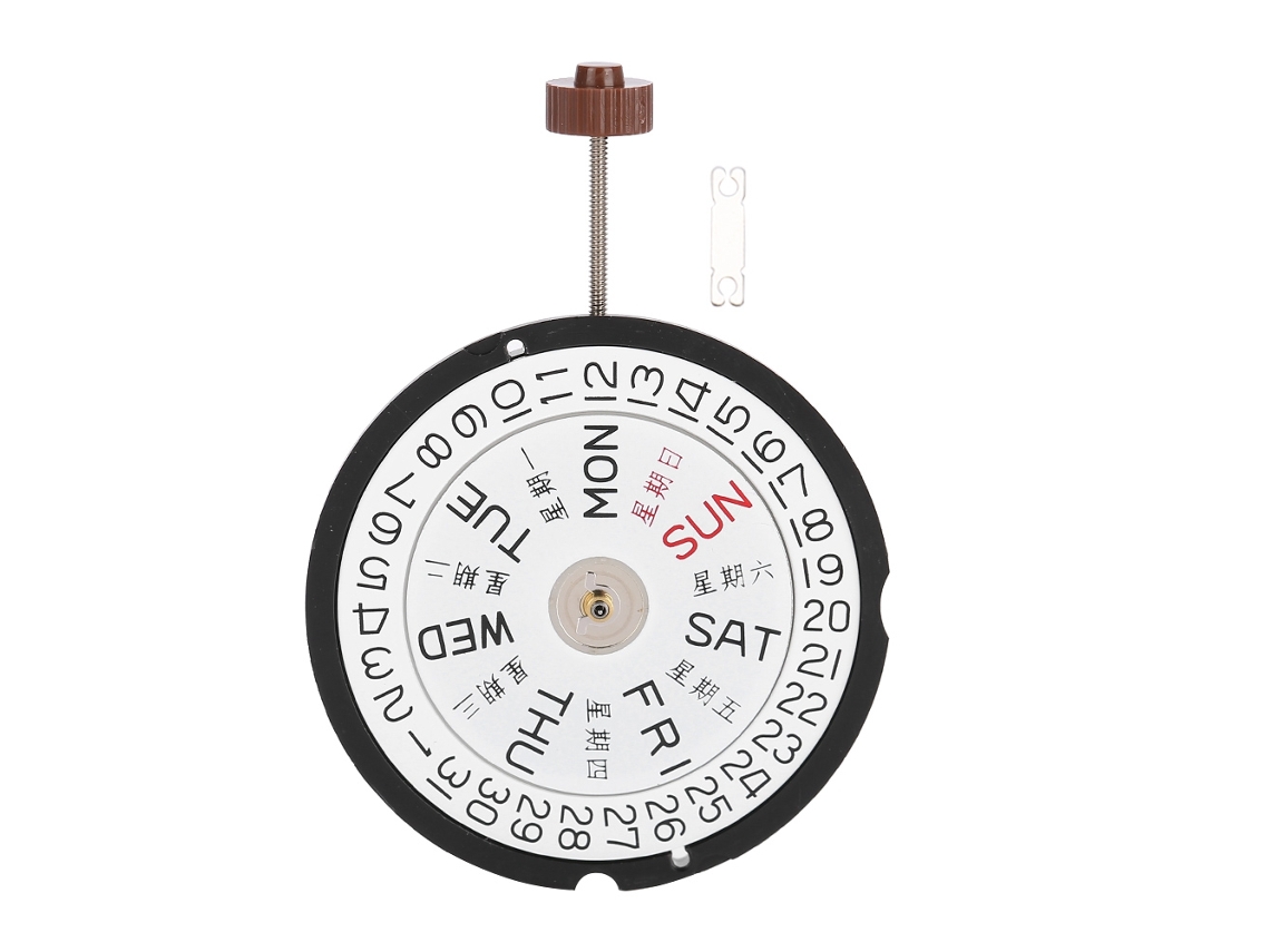 Movimiento De Reloj De Cuarzo 517 Con Doble Calendario, Repuestos Y Accesorios