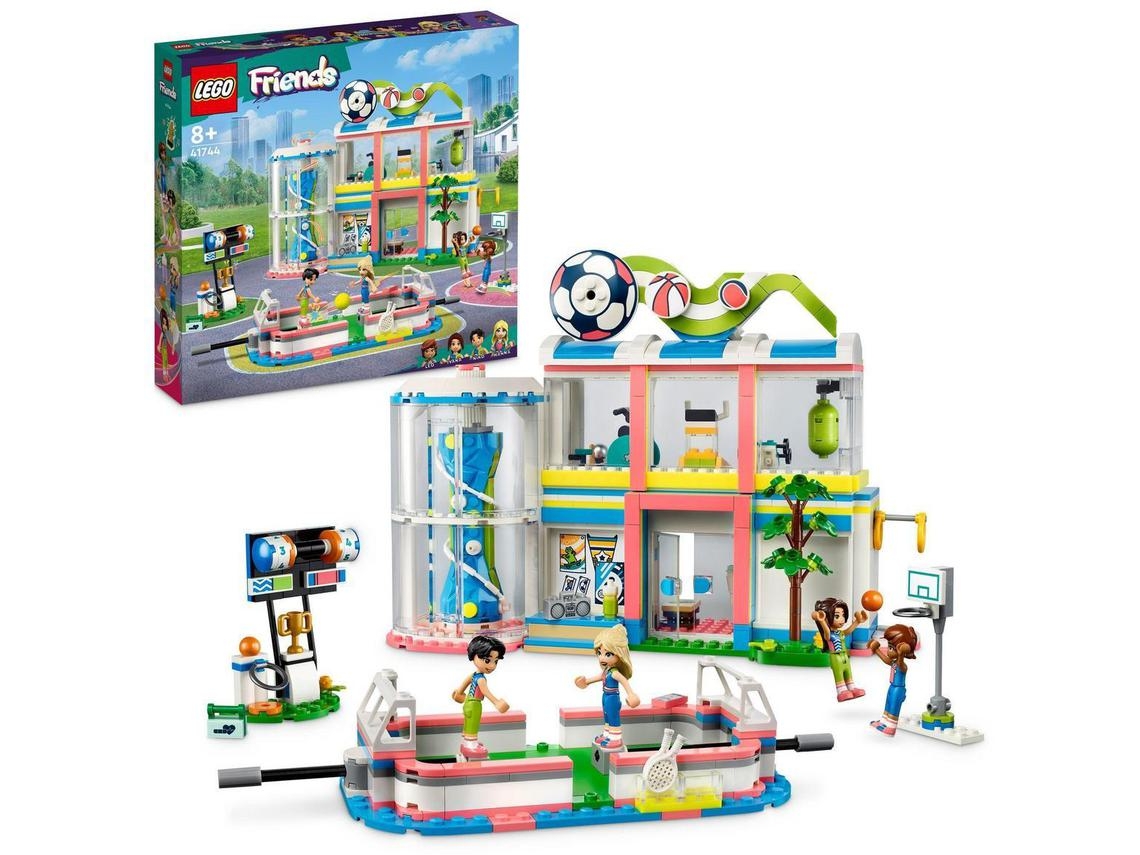 LEGO Friends: Centro Desportivo – Brinquedo de construção para os amantes de desporto, construção e encenação (832 peças)