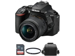 Kit Cámara Réflex NIKON D5600 AF-P 18-55MM F3.5-5.6G VR + Funda + SD 16GB + Hoya UX UV 55mm